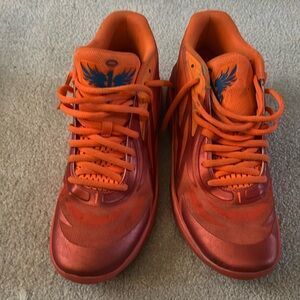 Puma LaMelo Ball MB.02 Supernova Fiery Coral Men’s Size 13 Sneakers